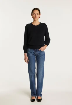 Montagut Cotton and linen crew neck sweater - Nicky
