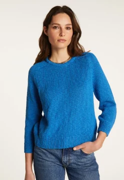 Montagut Cotton and linen crew neck sweater - Nicky