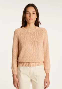Montagut Cotton and linen crew neck sweater - Nicky