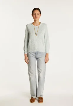 Montagut Cotton and linen crew neck sweater - Nicky