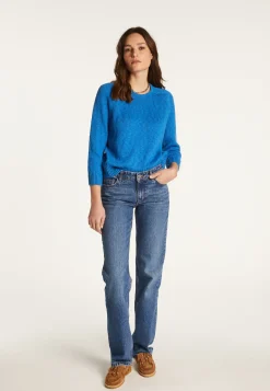 Montagut Cotton and linen crew neck sweater - Nicky