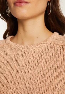 Montagut Cotton and linen crew neck sweater - Nicky