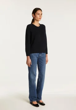 Montagut Cotton and linen crew neck sweater - Nicky