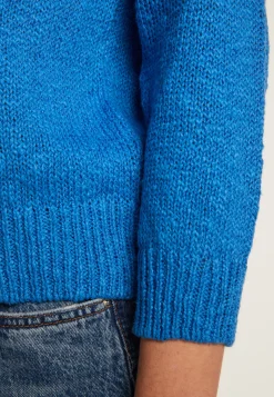 Montagut Cotton and linen crew neck sweater - Nicky