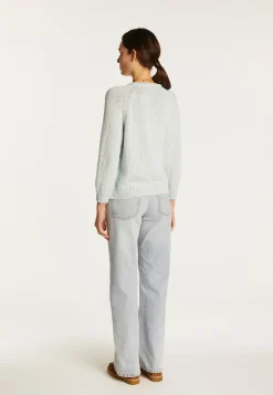Montagut Cotton and linen crew neck sweater - Nicky