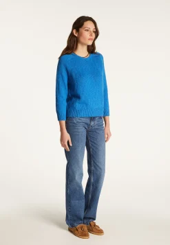 Montagut Cotton and linen crew neck sweater - Nicky