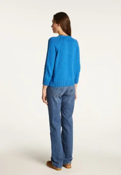Montagut Cotton and linen crew neck sweater - Nicky