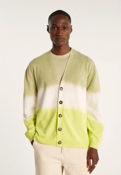 Montagut Cotton and linen dip dye cardigan - Irmin