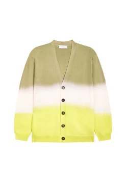 Montagut Cotton and linen dip dye cardigan - Irmin