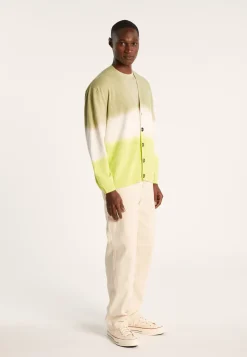 Montagut Cotton and linen dip dye cardigan - Irmin
