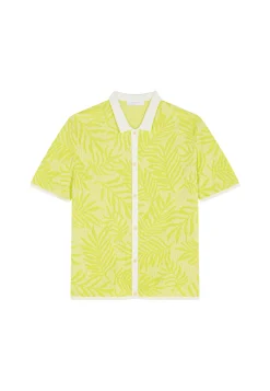 Montagut Cotton and linen patterned shirt - Ismael