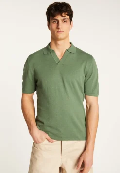 Montagut Cotton and linen polo shirt - Iouri