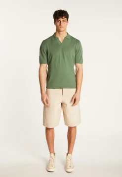 Montagut Cotton and linen polo shirt - Iouri