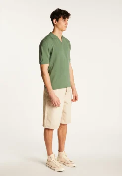 Montagut Cotton and linen polo shirt - Iouri