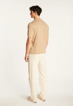 Montagut Cotton and linen polo shirt - Iouri