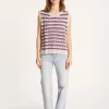 Montagut Cotton and Linen Tank Top - Naomie
