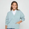 Montagut Cotton and linen V-neck cardigan - Thais