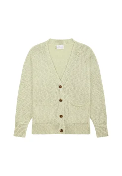 Montagut Cotton and linen V-neck cardigan - Nais