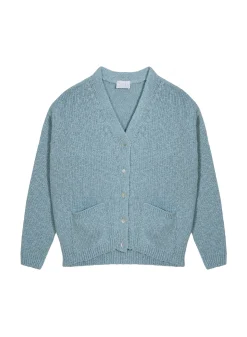 Montagut Cotton and linen V-neck cardigan - Thais