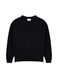 Montagut Cotton and linen V-neck cardigan - Thais