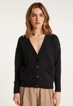Montagut Cotton and linen V-neck cardigan - Nais