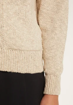 Montagut Cotton and linen zipped jacket - Flora