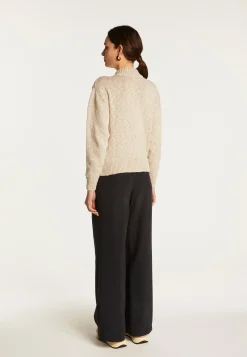 Montagut Cotton and linen zipped jacket - Flora