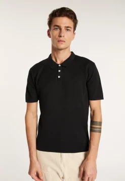 Montagut Cotton and silk polo shirt - LENNY