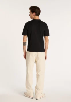 Montagut Cotton and silk polo shirt - LENNY