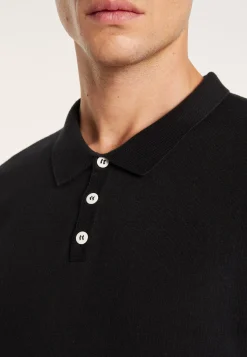 Montagut Cotton and silk polo shirt - LENNY