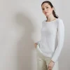 Montagut Cotton and wool silk round neck sweater - Benji