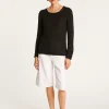 Montagut Cotton and wool silk round neck sweater - Benji