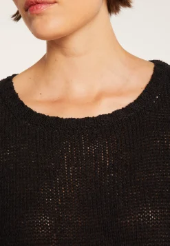 Montagut Cotton and wool silk round neck sweater - Benji