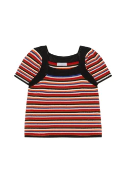 Montagut Cotton balloon sleeve T-shirt - Mezo