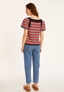 Montagut Cotton balloon sleeve T-shirt - Mezo