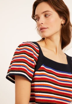 Montagut Cotton balloon sleeve T-shirt - Mezo