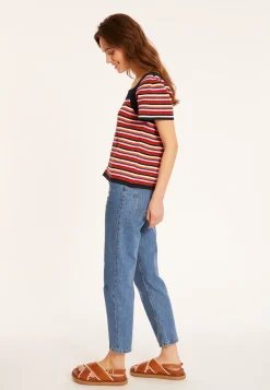 Montagut Cotton balloon sleeve T-shirt - Mezo