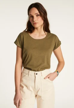 Montagut Cotton boat neck t-shirt - Divine