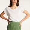 Montagut Cotton boat neck t-shirt - Divine