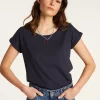 Montagut Cotton boat neck t-shirt - Divine