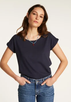 Montagut Cotton boat neck t-shirt - Divine