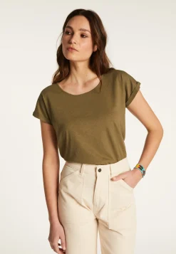 Montagut Cotton boat neck t-shirt - Divine
