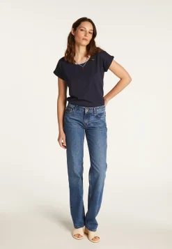 Montagut Cotton boat neck t-shirt - Divine