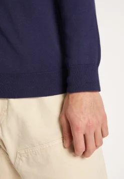 Montagut Cotton button shoulder sweater - Bonze