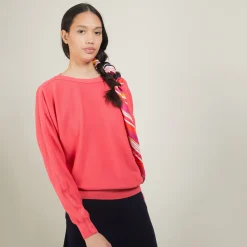 Montagut Cotton cashmere boat neck sweater - Felice