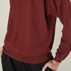 Montagut Cotton cashmere boat neck sweater - Felice