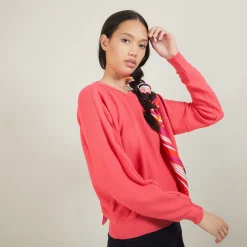 Montagut Cotton cashmere boat neck sweater - Felice