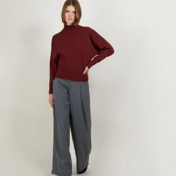 Montagut Cotton cashmere high neck sweater - Fanny