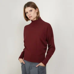 Montagut Cotton cashmere high neck sweater - Fanny