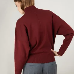 Montagut Cotton cashmere high neck sweater - Fanny